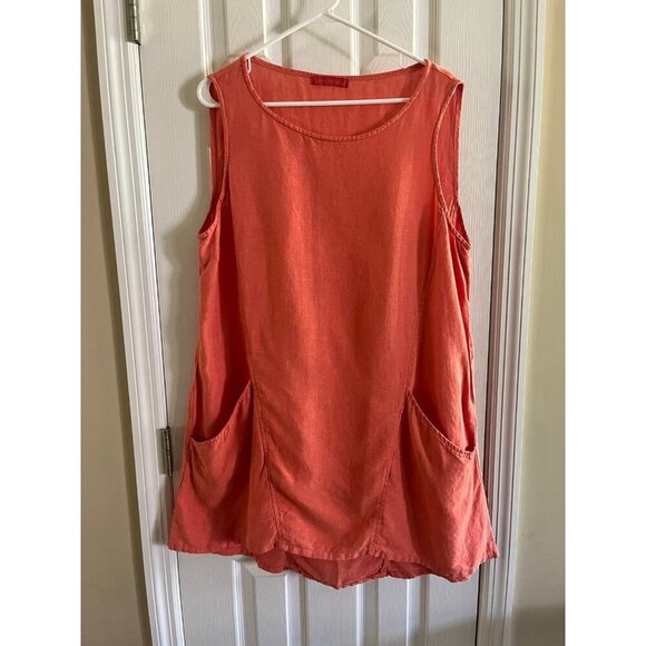 Cut Loose Shift Dress Linen - Picture 1 of 2